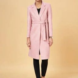 Annabelle by Pantaloons Pink Notched Lapel Jacket-picture-12