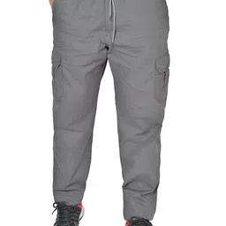 OF-NOTE Men Relaxed Mid-Rise Cotton Cargos-image-2