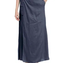 PATRORNA Navy Maxi Skirt image 1