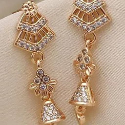 rachana fashion RACHA FASHION Gold-Plated Alloy Earrings-picture-14