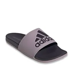 Adidas Men's ADILETTE Purple Slides image 2