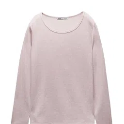 MIXXO Light Pink Golji Regular Fit T-Shirt image 2