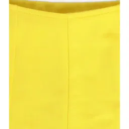 MINIKLUB Kids Yellow Solid Shorts image 4