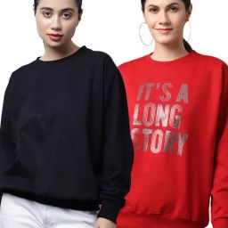 Vimal Jonney Blue & Red Printed Fleece Pullover - Pack of 2-picture-29