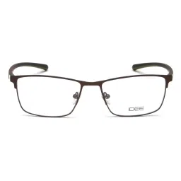 IDEE Brown Rectangular Eye Frames for Men image 2