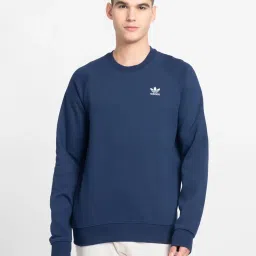 Adidas Originals Dark Blue Regular Fit Sweatshirt image 1