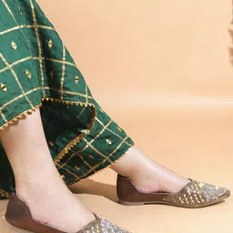 TRYME Women Ethnic Open Toe Flats-image-69