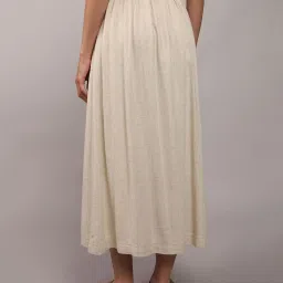 American Eagle Outfitters Beige A-line Skirt image 2