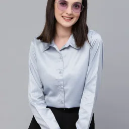 Style Quotient Light Grey Formal Shirt image 1