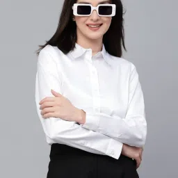 Style Quotient White Formal Shirt image 1