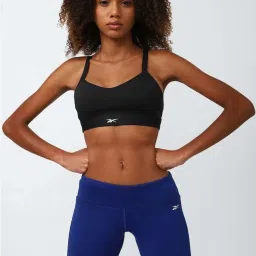 Reebok Black Plain Sports Bra image 1