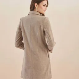 Latin Quarters Beige Regular Fit Jacket image 2