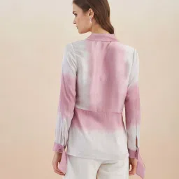 Latin Quarters Pink Regular Fit Printed Top image 2