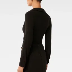 Forever New Emilia Twist Front Crepe Shirt image 2