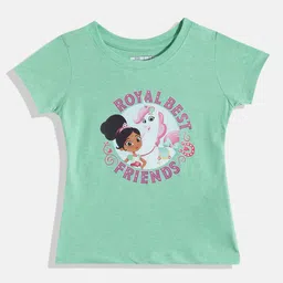 Eteenz Girls Graphic Printed T-shirt-image-18