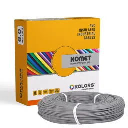 Kolors Komet 6 Sq.mm 1 Core PVC Insulated Cable Grey (200 m)-image-46