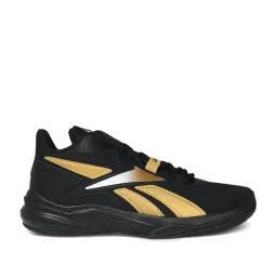 Reebok Men's Core More Buckets Black Running Shoes image 1