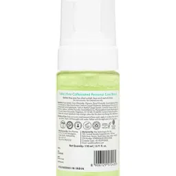mCaffeine Green Tea Foaming Face Wash with Vitamin C - 110 ml image 2