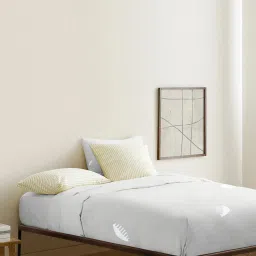 The Baby Atelier 100% Organic Print Grey Fitted Single Sheet image 2