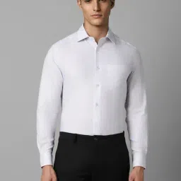 Louis Philippe White Regular Fit Printed Shirt-picture-23