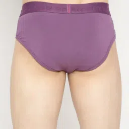 UnderJeans by Spykar Purple Briefs image 2