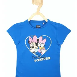 Allen Solly Junior Blue Cotton Printed T-Shirt image 1