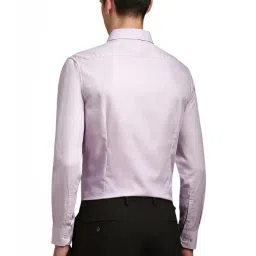 Louis Philippe Pink Slim Fit Printed Shirt image 2