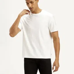 Levi's White Regular Fit Logo Printed T-Shirt-picture-10