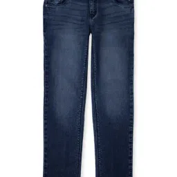 Gini & Jony Kids Blue Solid Jeans-picture-20