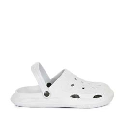 Mozafia Men's Grey Back Strap Clogs-picture-13
