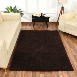 Presto Brown Polyester Soft Feel Anti-Skid Carpet-picture-12
