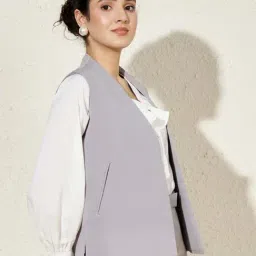 Brinns Grey Regular Fit Waistcoat image 4