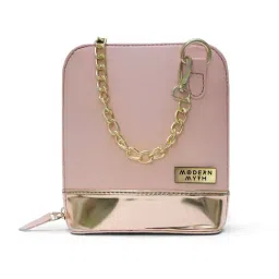 Modern Myth Pink Printed Small Cross Body Bag-image-16