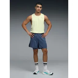 Puma Blue Regular Fit Sports Shorts image 4