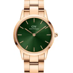 Daniel Wellington Women Iconic Link 32mm Green Dial Round Analogue Watch- DW00100420-picture-30