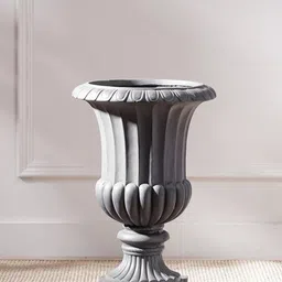 Pure Home and Living Grey Textured Clay Vase-image-40