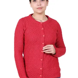 Varenyam Women Self Design Cardigan-image-65