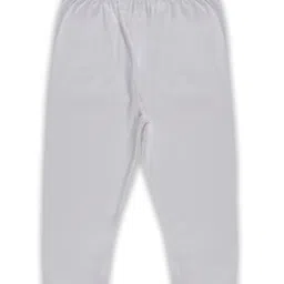 Kiddopanti Pack Of 2 Solid Capri Leggings - Black White image 3