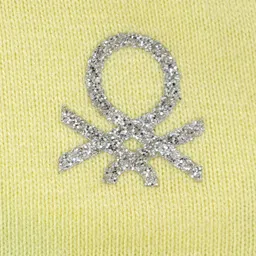 UCB Cotton Knee Length Solid Shorts - Yellow image 3