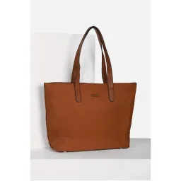 Van Heusen Brown Solid Polyester Handbag-picture-16