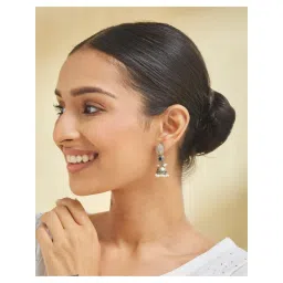 fabindia fashion Fabindia Metal Jhumka Earrings image 1
