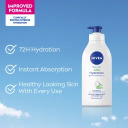 NIVEA Body Lotion, Aloe Hydration, with Aloe Vera, for Smooth, Hydrated Skin image 5