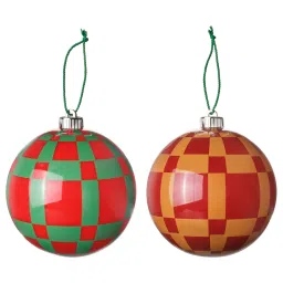 vinterfint Tree ornament, bauble red/green, 15 cm-image-67