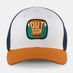 quechua Kids’ Trucker Cap MH100 White image 3