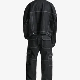 Bershka Men Camouflage Longline Tailored Jacket image 3