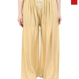 ERUDITE CLUB Women 2 Flared Palazzos-image-36