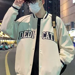 HERE&NOW Men Mock Collar Solid Bomber Jacket-picture-20