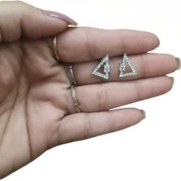 MYSTERIOUSMART Geometric Studs Earrings image 2