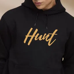 Cool Plus Men Hunt That Dream Printed Hooded Long Sleeves Pullover Sweatshirt image 4