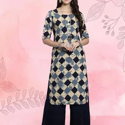 Ethnic basket Women Pack Of 2 Multicoloured Crepe Kurtas image 4